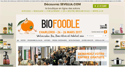 Desktop Screenshot of biofoodle.be